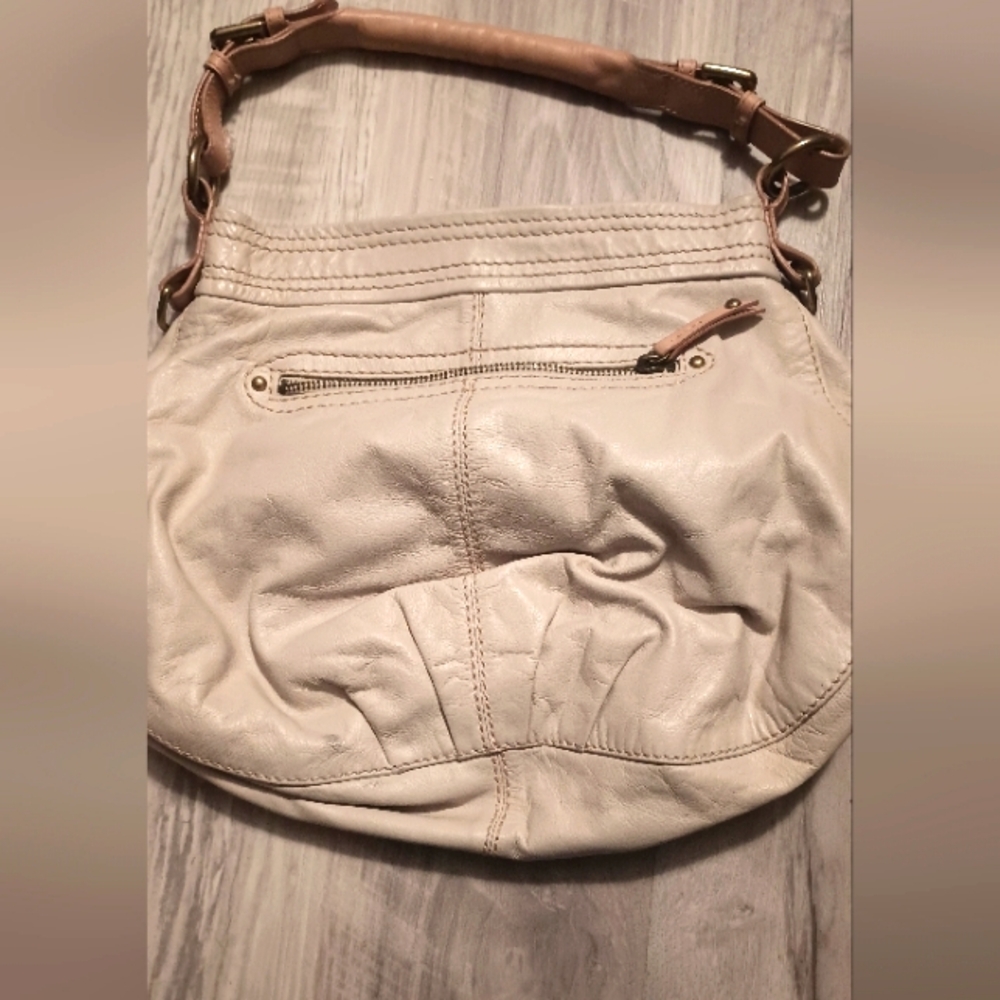 Leather handbag